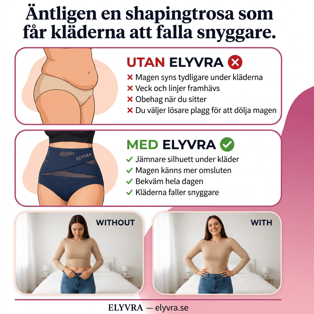 Högmidjad shapingtrosa med magkontroll