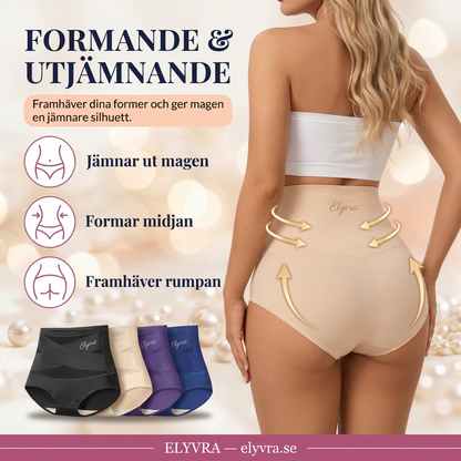 Högmidjad shapingtrosa med magkontroll